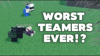 These Teamers Were So Bad... Rogue Demon