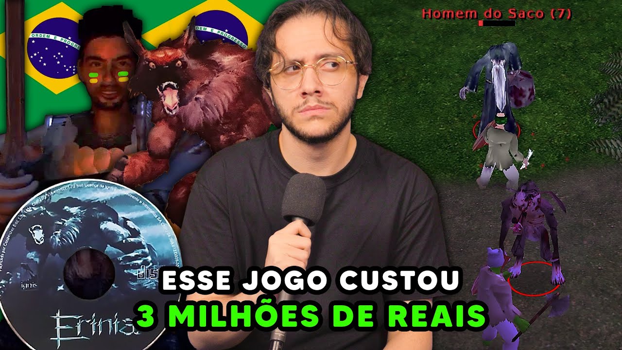 O MMORPG OBSCURO CRIADO POR BRASILEIROS NOS ANOS 2000 (Erinia)