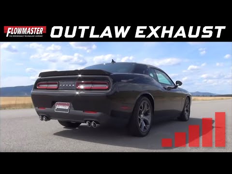 Flowmaster Outlaw Cat-Back exhaust sound on a 2015 Dodge Challenger R/T 5.7L