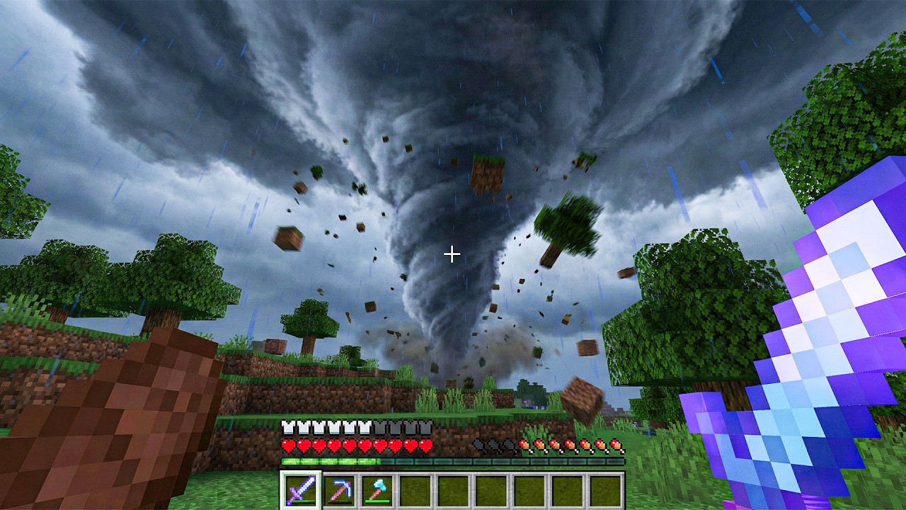 I Added Realistic Tornado's to Minecraft...