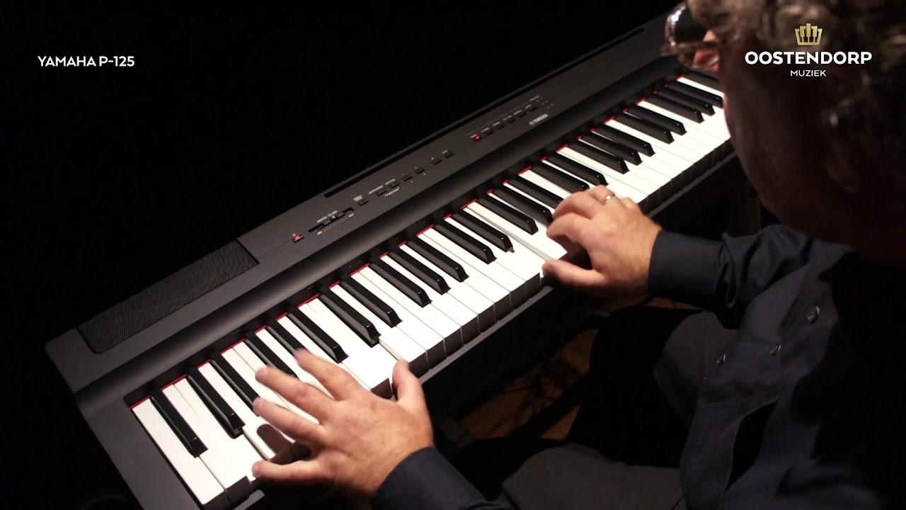 Yamaha P-125 Digital Piano - Full Demo with Gabriel Aldort 