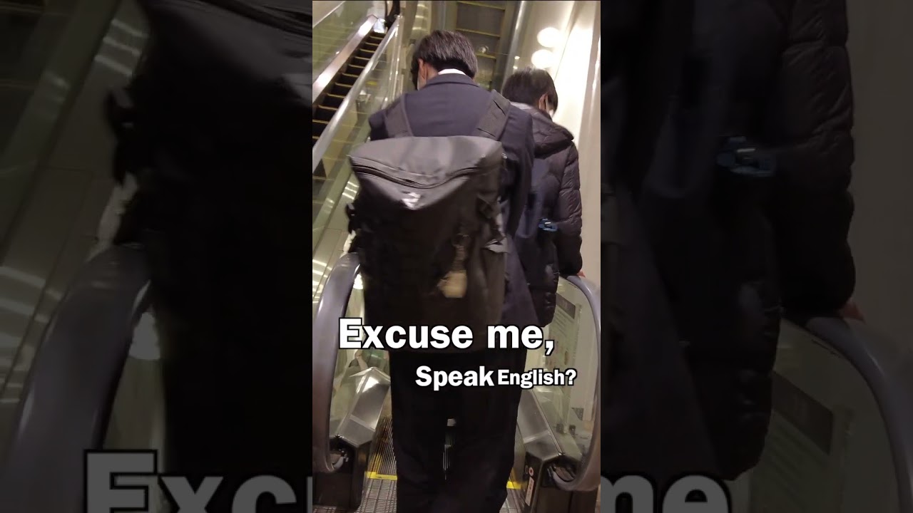 Will Japanese Help him? Lost in Tokyo 