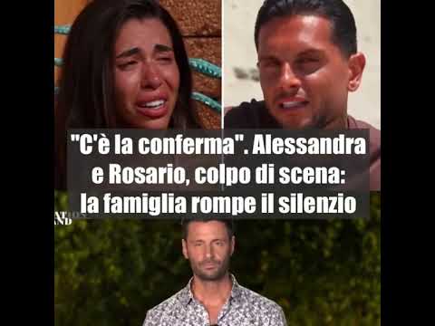 Video Alessandra e Rosario Temptation Island, colpo di scena: parla la famiglia