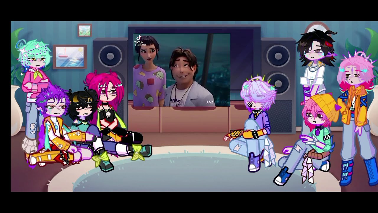 Kpop demon Hunters react to tiktoks | Polytrix | 2x