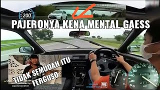 BALAPAN DI TOL PAJERO-RUSH KENA MENTAL SAMA ACCORD PRESTIGE
