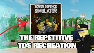 The Most Repetitive Recreation Version of Old TDS | Roblox