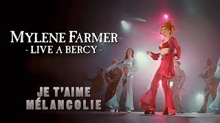 Mylène Farmer "Live" à Bercy ( Je T'aime Mélancolie )