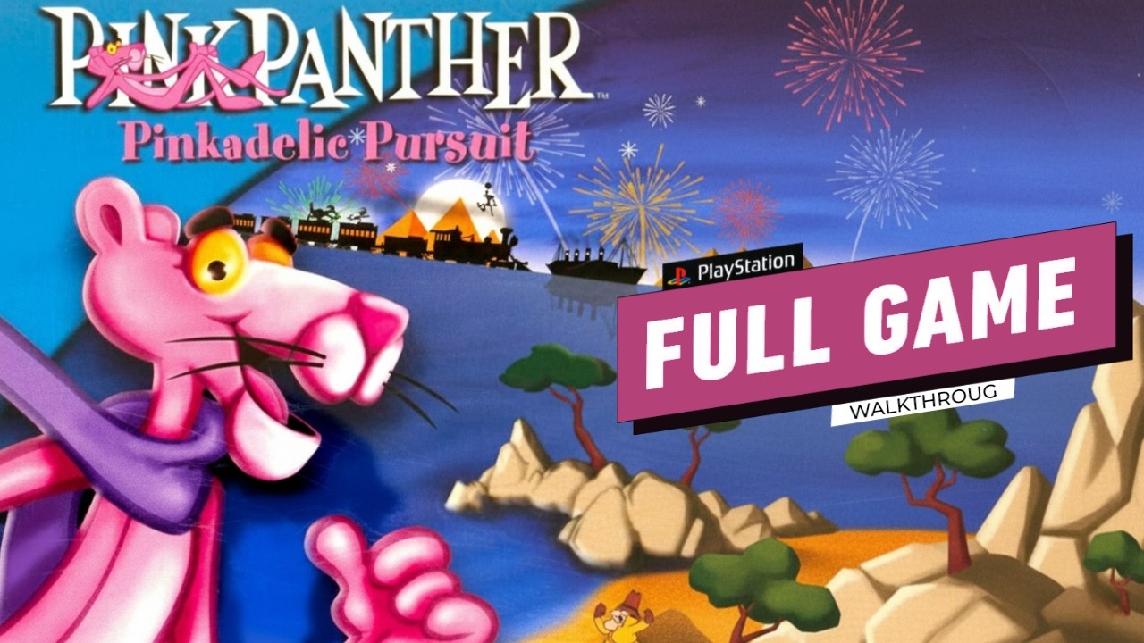 Pink Panther: Pinkadelic Pursuit (PS1) | Full Game walkthrough