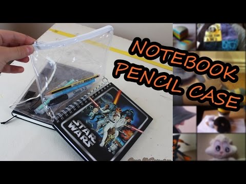 Notebook Pencil Case {Back to School}