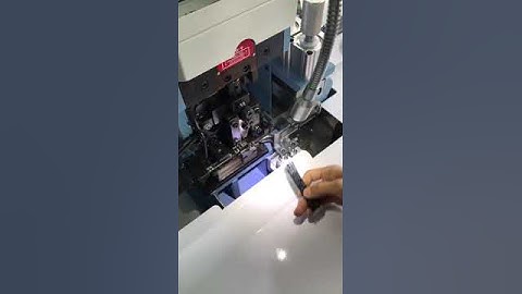 Automatic Ribbon Cable Crimping Machine