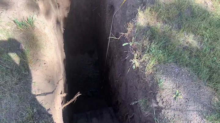 Onsite wastewater test pits for Wade Klein