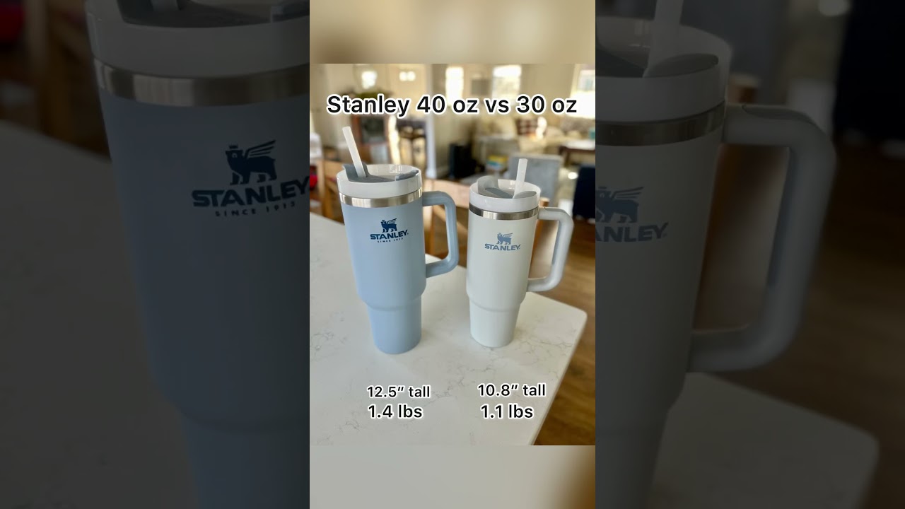 Stanley 30 oz VS 40 oz : Is It Worth It?, by Zorancoffeestop