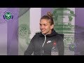 Simona Halep Semi-Final Press Conference Wimbledon 2019