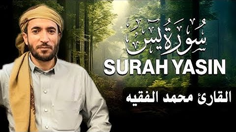 سورة يس كاملة (مكتوبة ) للقارئ الشيخ محمد الفقيه _ تلاوة خاشعة ومؤثرة😌💚 Surah Yaseen