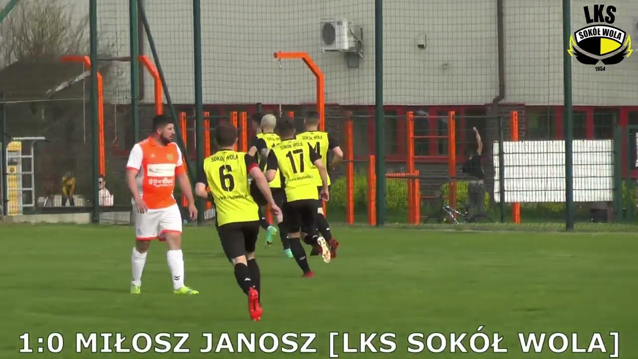 KLASA A: SOKÓŁ WOLA - LKS Gardawice 1:3 [Bramki]