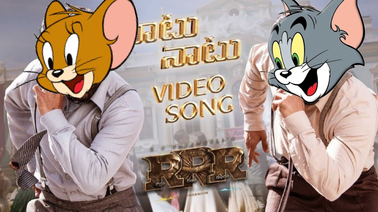 Nattu Nattu song in Tom and Jerry version l Rrr l T series l Hadiz vlog l