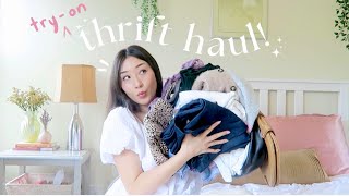a HUGE try-on thrift haul!🎀