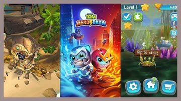 Temple Run 2 Lost Jungle Vs Talking Tom Hero Dash Vs Run Fish Run 2 - Endless Run Gameplay