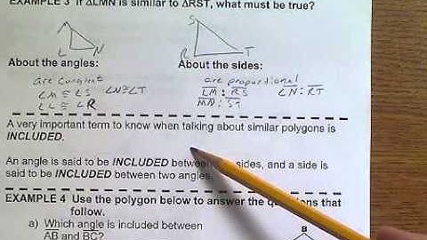Geometry (Topic 9-1) Similar Polygons