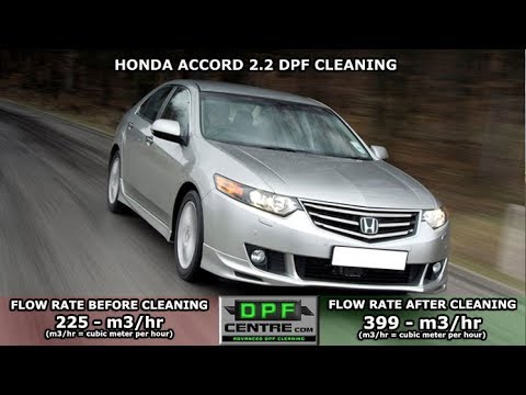 Honda Accord 2.2 I-Ctdi Dpf Cleaning - Youtube