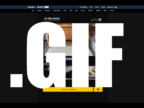 Wideo: Jak Zapisać Obraz Gif