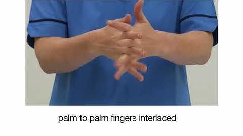 Hand hygiene using Alcohol Based Hand Rub ABHR