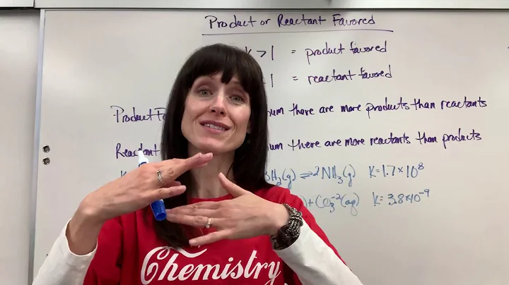 Reactant or Product Favored