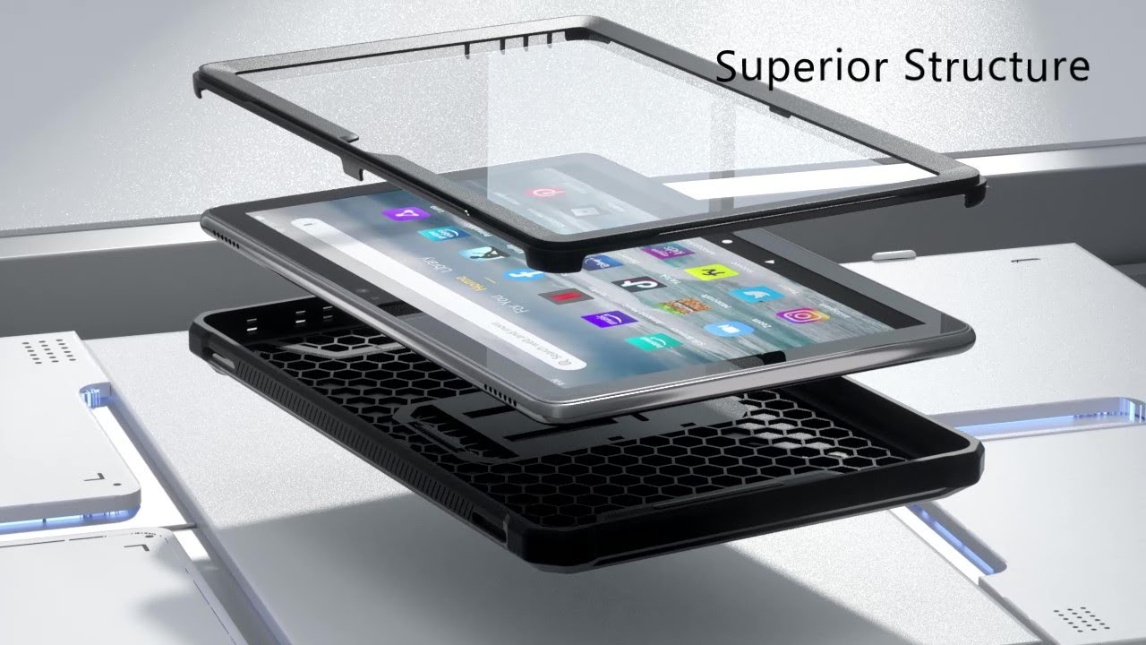 Fintie Rugged Case for Amazon Fire HD 10 2023 Offers the Ultimate Protection