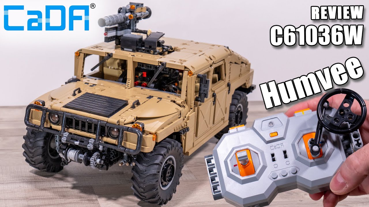 CADA C61036W Review | Humvee 1:8 Offroad Military Truck | CaDA Master Showcase | 2022 Hummer