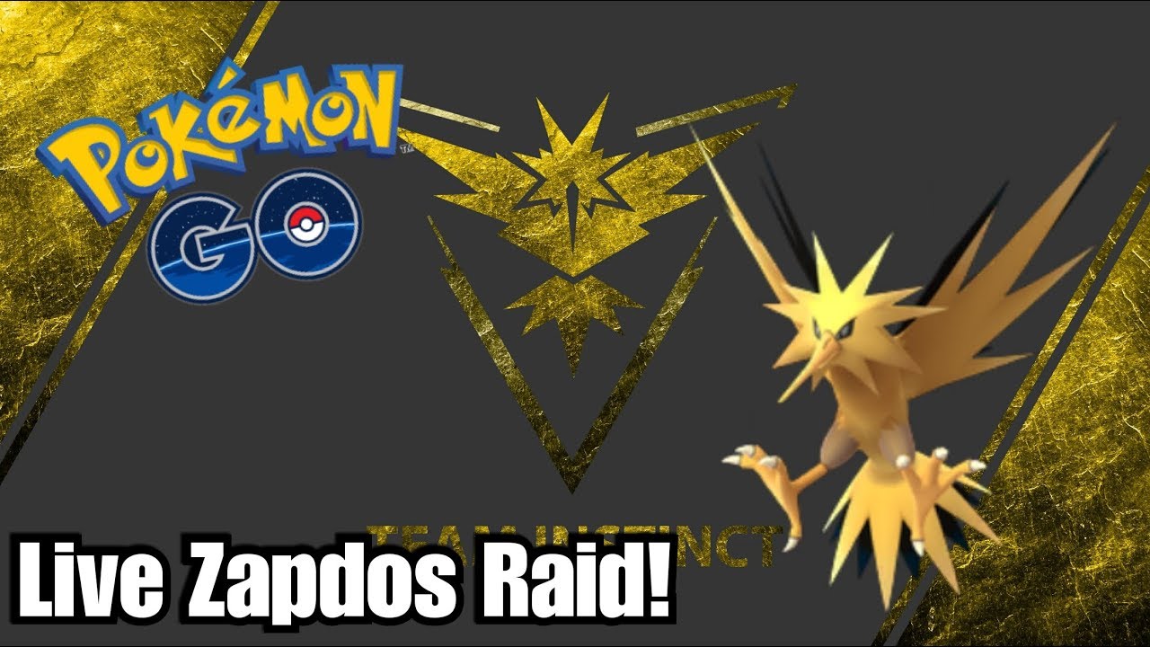 One of the First Zapdos Raids! - YouTube
