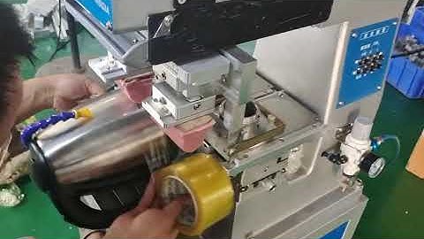 Two Color Pad Printer with Shuttle