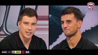 Nick Daicos v Zach Merret Fox Footy Promo