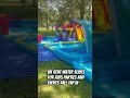 Yall let us know if yall need a water slide got  different types