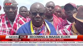 Over 5,000 Maasai Moran have graduated to elderhood in a ceremony known as Enkipaata