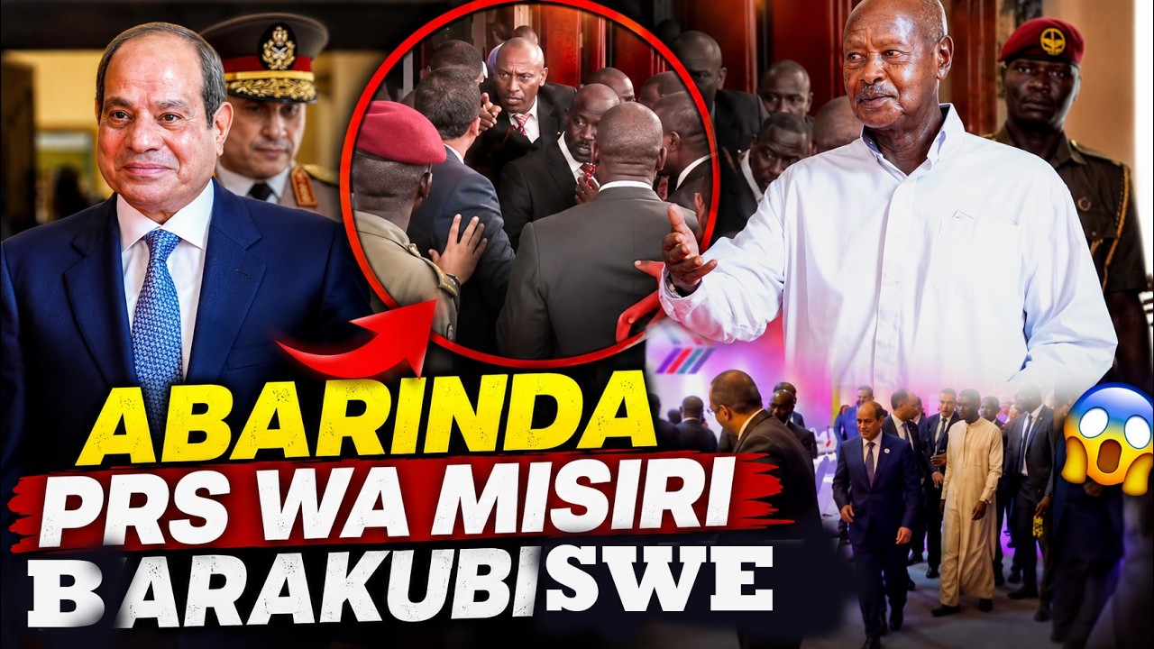 UGANDA ABARINDA PEREZIDA WA MISIRI NABO BARAKUBISWE KARAHAVA🔥AFURIKA ...
