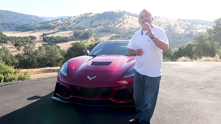 Chevrolet Corvette C7 ZR1 Conversion Front Bumper Kit installed by @THECORVETTECHANNEL