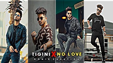 TIGINI x No Love 😎 Attitude Status | Boys Attitude Trend Video Editing Alight Motion🏷 Tiktok Mashup