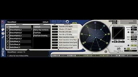 Respiro wind-synth instrument version 1 2 0 (Walkthrough)