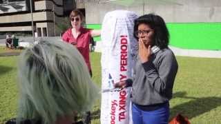 A Giant Tampon Is On Its Way To Parliament House