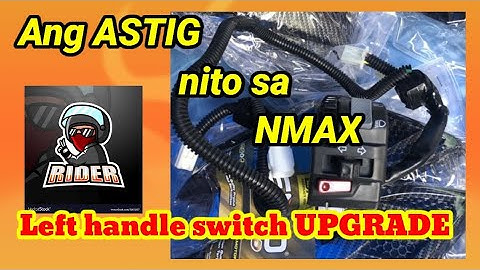 OEM LEFT SWITCH NMAX V2 2020 Installation./ How to Install OEM left switch for NMAX V2.