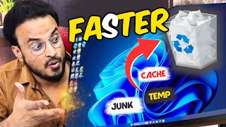 Clear All CACHE & JUNK From Windows 11/10 to SPEED UP 🚀 Performance in 2024