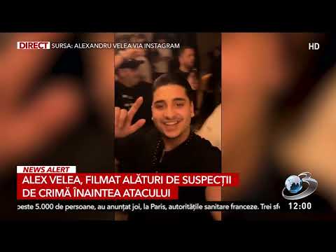 Alex Velea, audiat ca martor în cazul crimei de la petrecerea din Padina