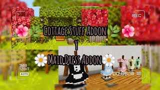 Cottage Stuff Y Maid Dress Addons Aesthetic Para Minecraft Pebe 1.17