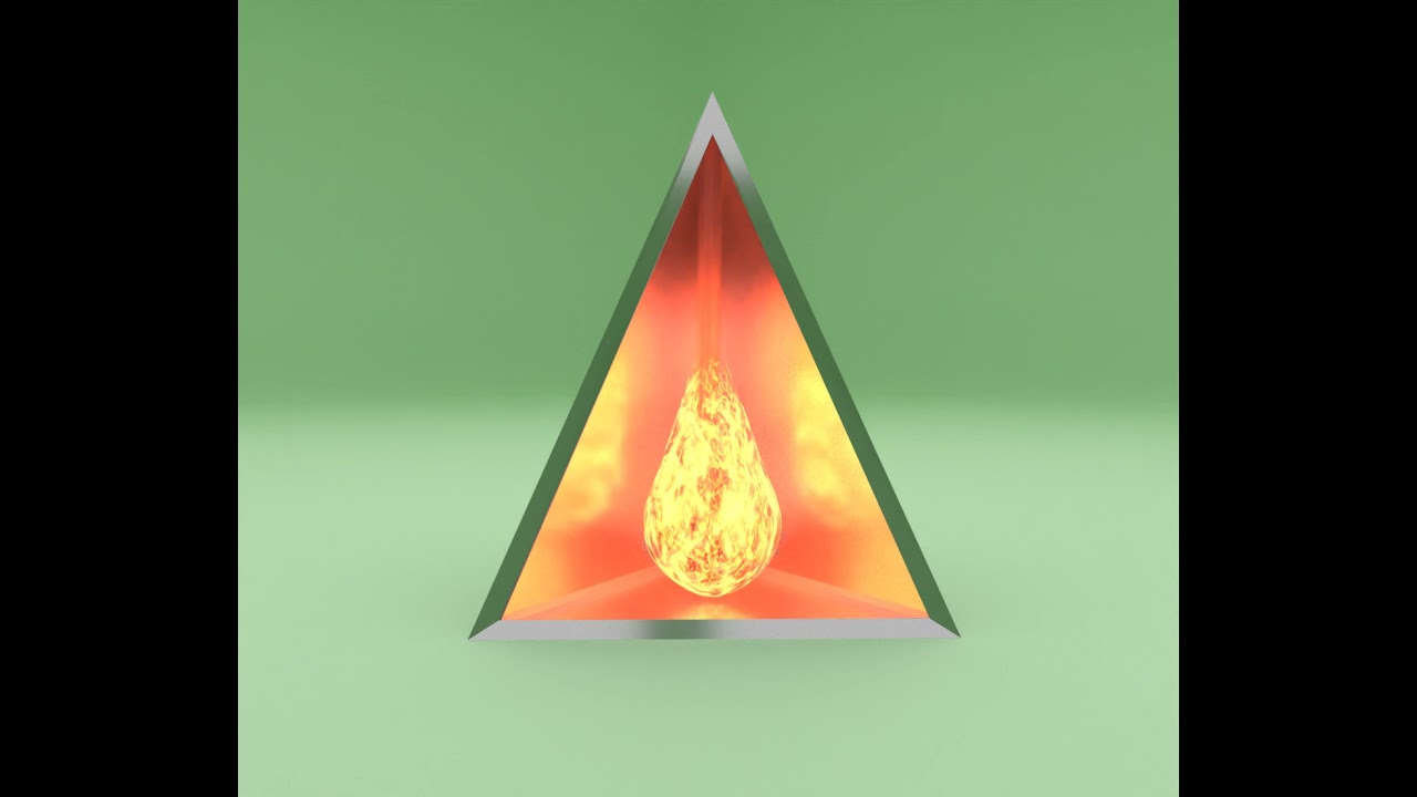 blender interdimensional triangle - YouTube