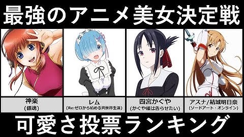 可愛いキャラランキング Youtube