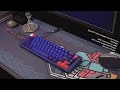 Gray Studio Space65: Cyber Voyager (Custom Paint) - FFFF Linear, GMK Laser || Type Test ASMR