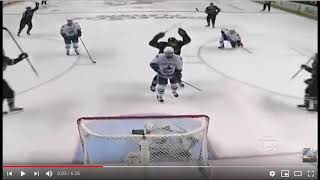 Well-executed 5 on 3 power play results in a goal for the Sharks.