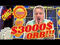 Omg3000 orb on dollar storm for a huge jackpot win