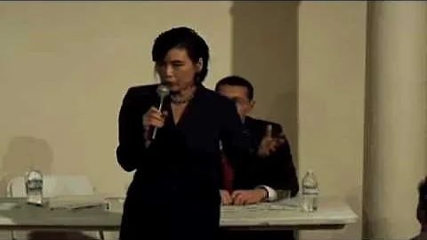 Pleitez, Chu, and Cedillo debate about Women's Iss...