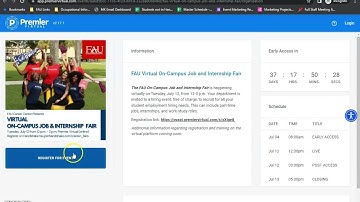 FAU Premier Virtual Tutorial for Employers
